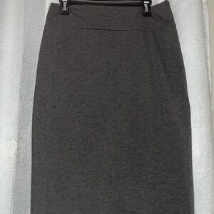 Dark grey pencil skirt